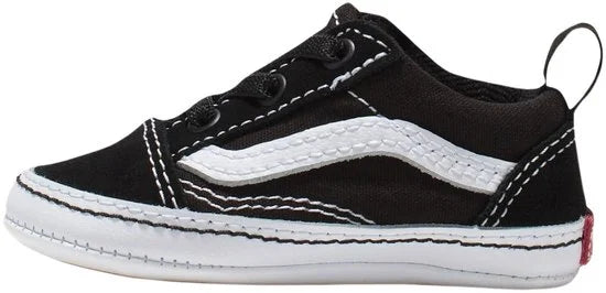 Vans - Old Skool Crib - Peuter sneaker - 19 - Zwart
