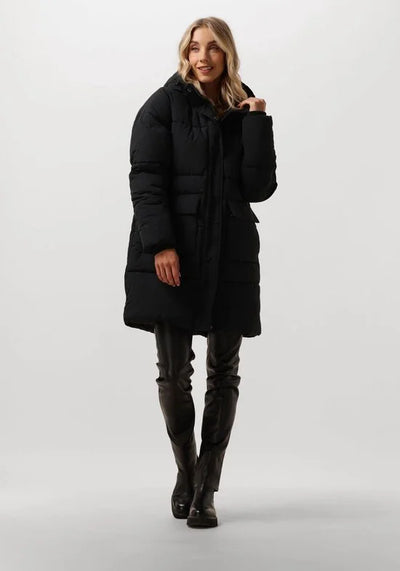 Notre-V Nv-edsilia Jassen Dames - Winterjas - Zwart - Maat M