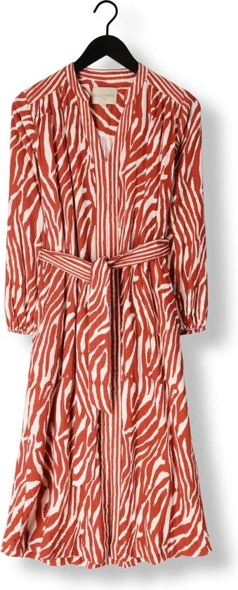 STELLA FOREST E24ro053 Jurken Dames - Kleedje - Rok - Jurk - Brique - Maat 36