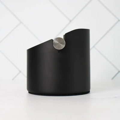 Uitklopbak RVS - 14cm, Zwart – RVS - Knockbox - Afklopbak Koffie – Afklopbak – Espressomachine - Barista Essentials