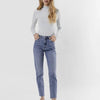 Vero Moda VMBRENDA HR STRAIGHT A CUT GU384 GA NOOS Vrouwen Jeans - Maat W31 X L32