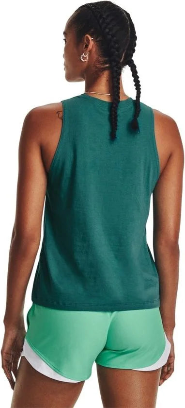 Under Armour Damen UA Sportstyle-Tanktop mit Grafik Black-L (US LG)