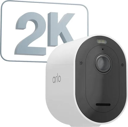 Arlo Pro 5 2K Spotlight Draadloze Beveiligingscamera, 1 cam-kit wit