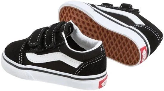Vans Old Skool V Sneakers Kinderen - Black
