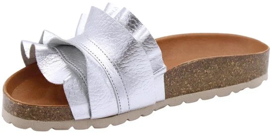 Verbenas Rocio Slippers - Dames - Zilver - Maat 39