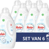 Robijn Stralend Wit Vloeibaar Wasmiddel - 6 x 20 wasbeurten - Voordeelverpakking