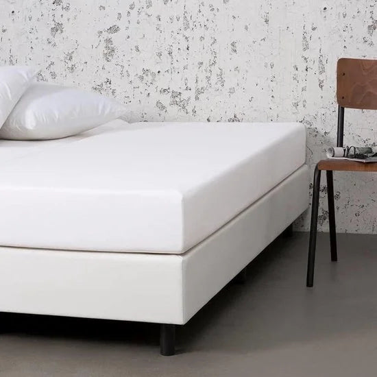 Fresh & Co Comfort Hoeslaken - Wit - 190x200 cm - Jersey Stretch
