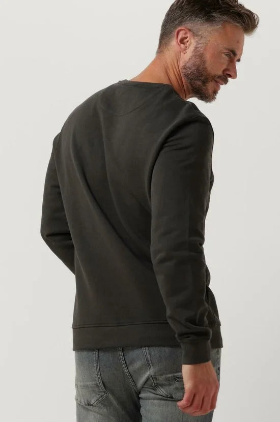 Lyle & Scott Crew Neck Sweatshirt Truien & Vesten Heren - Sweater - Hoodie - Vest- Grijs - Maat XL