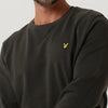 Lyle & Scott Crew Neck Sweatshirt Truien & Vesten Heren - Sweater - Hoodie - Vest- Grijs - Maat XL
