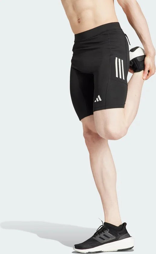 adidas Performance Own the Run Korte Legging - Heren - Zwart- L