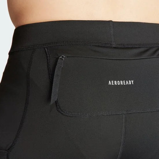 adidas Performance Own the Run Korte Legging - Heren - Zwart- L
