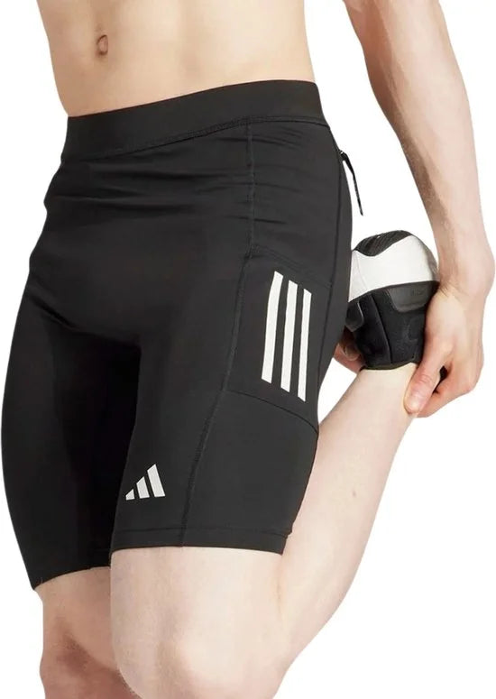 adidas Performance Own the Run Korte Legging - Heren - Zwart- L