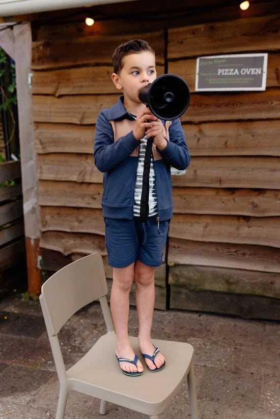 Jongens vest - Tian - Donker blauw