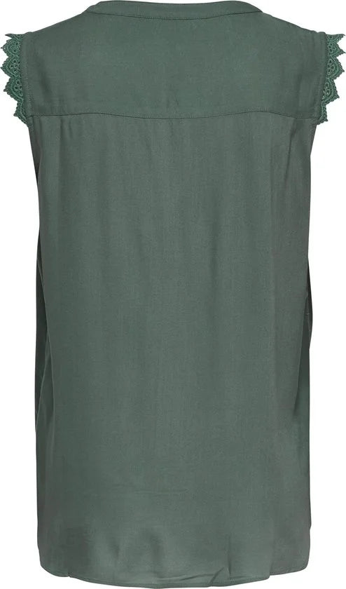ONLY ONLKIMMI S/L TOP WVN NOOS Dames Tanktop - Maat 40