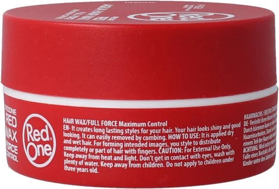Red One Red Aqua Hair Wax - 150 ml