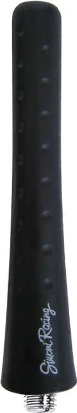 Simoni Racing Aluminium Antenne Rubber - Zwart - Lengte 8cm