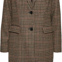 Vero Moda | Vmblast check long wool jacket | Dames | S