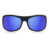 Polaroid 07886 0VK 5X - Mtt Black/Blue - Zonnebril - Zwart