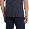 Schiesser heren shortama - blauw gestipt -  Maat: 5XL