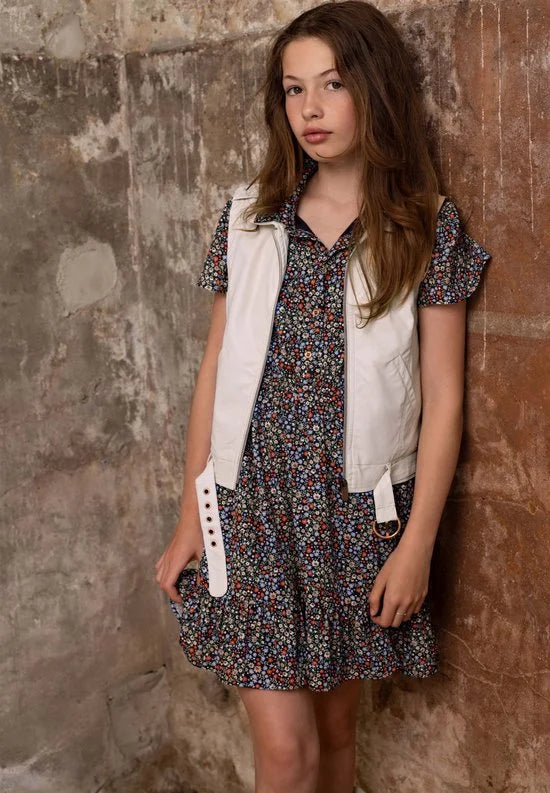 NoBell' - Gilet Bowie - Pearled Ivory - Maat 146-152