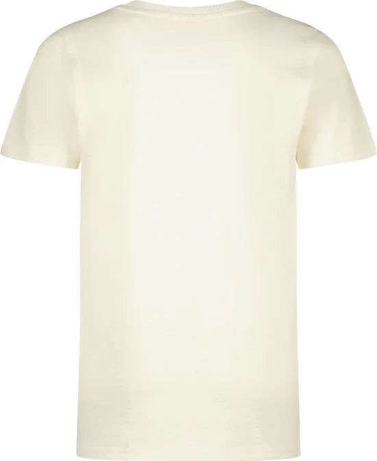 Vingino T-shirt Hanwu Jongens T-shirt - Cloud White - Maat 176