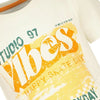 Vingino T-shirt Hanwu Jongens T-shirt - Cloud White - Maat 176