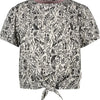 B. Nosy Y402-5148 Meisjes T-shirt - Magic Palm AO - Maat 134-140