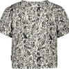 B. Nosy Y402-5148 Meisjes T-shirt - Magic Palm AO - Maat 134-140