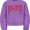 Looxs Revolution 2501-5318 Truien & Vesten Meisjes - Sweater - Hoodie - Vest- Paars - Maat 128