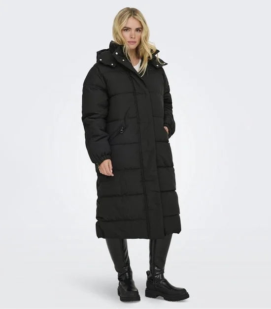 JDY - JDYFLOTTE LONG PADDED JACKET OTW YFM - Dames - Gewatteerde jassen