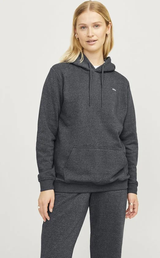 JJXX Trui Jxabbie Rlx Ls Every Hood Swt Noos 12223961 Dark Grey Melange Dames Maat - M