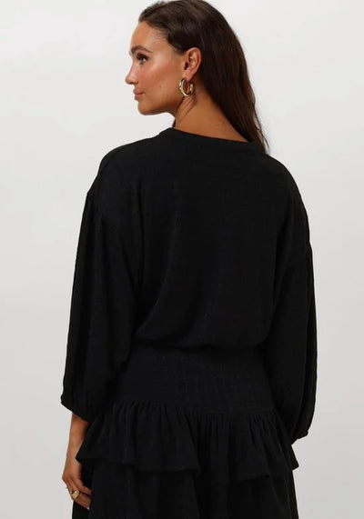 Refined Department Gabe Dames - Jurken - Zwart - Maat M