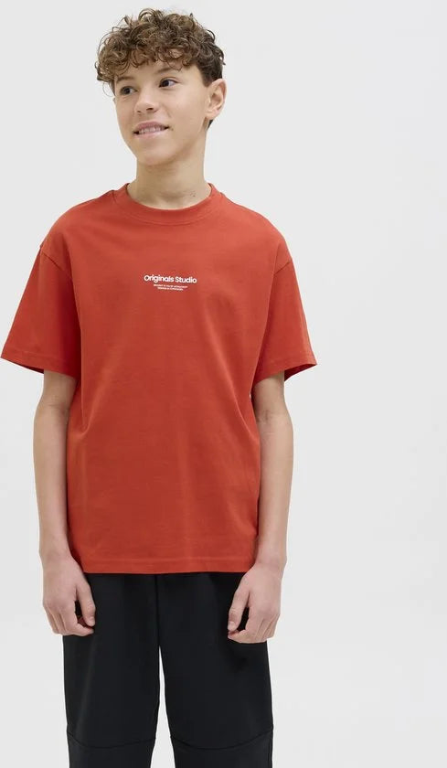 JACK&JONES - JORVESTERBRO TEE SS CREW NECK NOOS JNR - Jongens - T-shirts