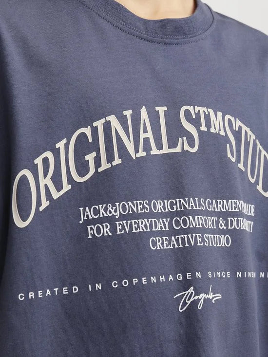 JACK&JONES - JORFREDERIKSBERG MARGATEFRONT TEE BF JNR - Jongens - T-shirts