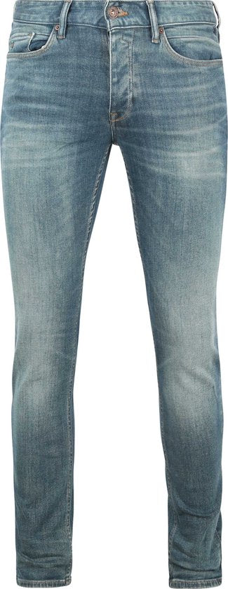 Cast Iron - Riser Jeans Lichtblauw - Heren - Maat W 34 - L 34 - Slim-fit