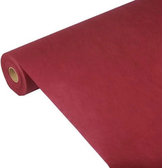 papstar tafelkleed soft selection- op rol- bordeaux