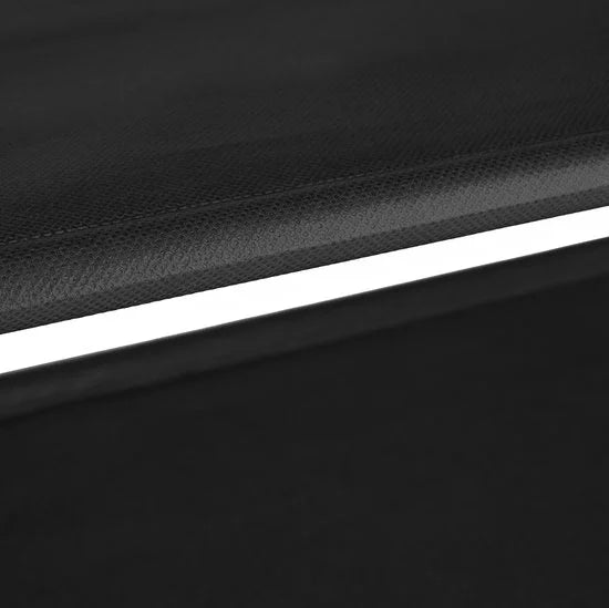 schoenenrek - 6 etages - 106 x 33 x 33 cm - smal - steeksysteem - zwart-grijs