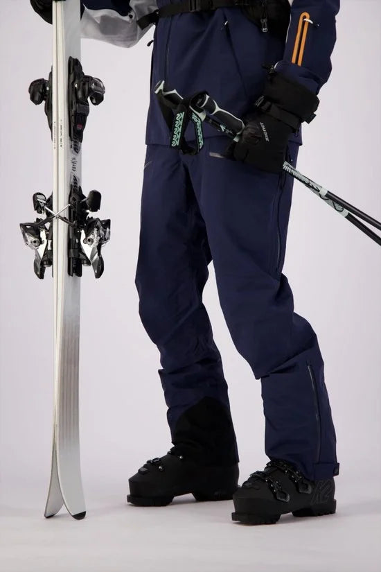 Cortazu Mountain Hard Shell Jas  Limited Edition Donker Blauw | Men warme outdoor jas waterdicht & winddicht met capuchon