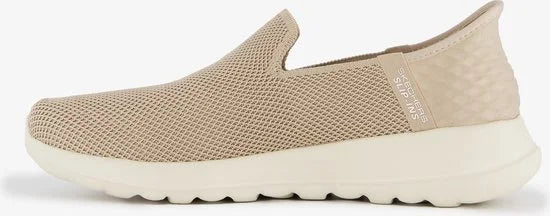 Skechers Slip-ins: Go Walk sneakers beige - Maat 40 - Extra comfort - Memory Foam