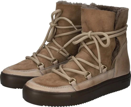 Blackstone UKI - Fossil - Boots - Vrouw - Brown - Maat: 39