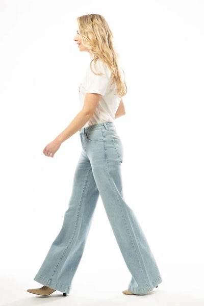 GARCIA Celia Wide Dames Wide Fit Jeans Blauw