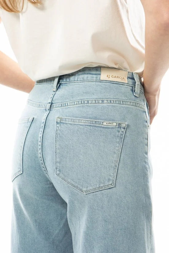 GARCIA Celia Wide Dames Wide Fit Jeans Blauw