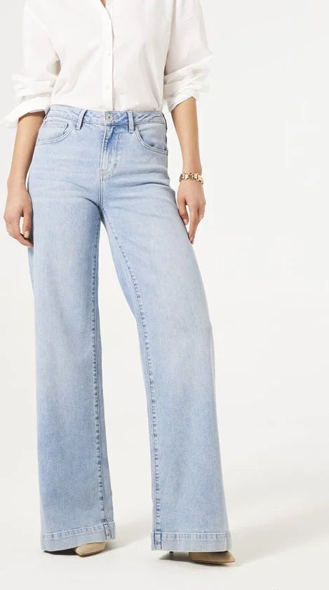 GARCIA Celia Wide Dames Wide Fit Jeans Blauw