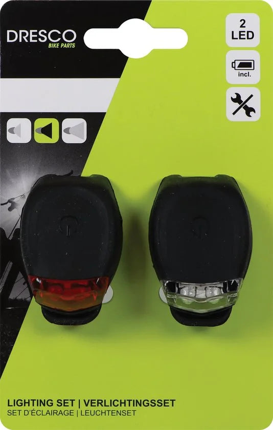 Dresco - LED - Batterij verlichtingset - Zwart
