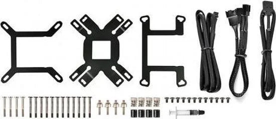 Thermaltake CL-W285-PL12SW-A koelsysteem voor computers Processor Alles-in-één vloeistofkoeler Zwart 1 stuk(s)