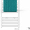 EISL Designradiator Handdoekradiator Elektrisch 120 x 50 cm met Timer, Wit