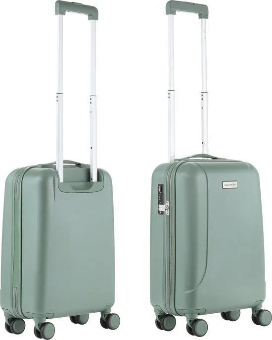 CarryOn Skyhopper Handbagage Koffer 55cm – 32 Ltr Trolley met TSA-slot - Olijf