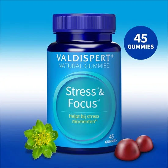 Valdispert Stress & Focus - Supplement - 45 gummies
