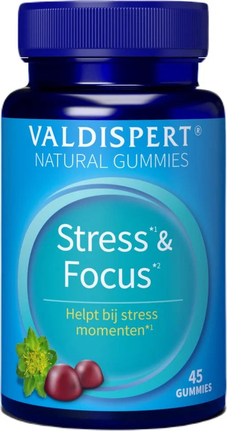 Valdispert Stress & Focus - Supplement - 45 gummies