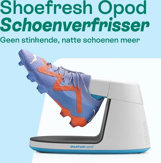 Shoefresh Opod Schoenverfrisser - Elektrische Schoendroger Tegen Geurtjes - Geurvreter voor Schoenen- Droge Schoenen - Schoendeodorant - Wit